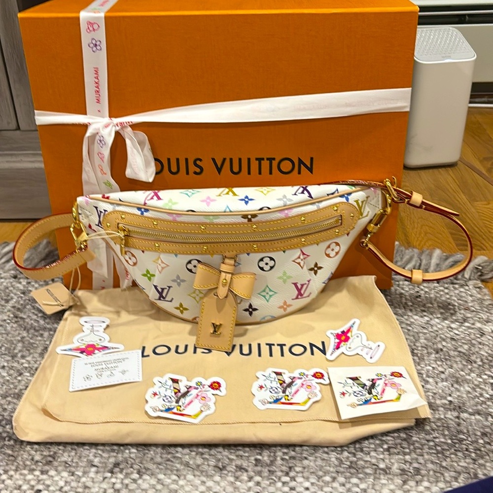 ***SOLD*** Louis Vuitton x Murakami 2025 Multicolor Monogram High Rise Bag- NWT - Picture 2 of 11